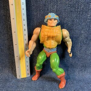 MOTU Vintage Man-At-Arms 1981 With Body Armor Masters Of The Universe He-Man